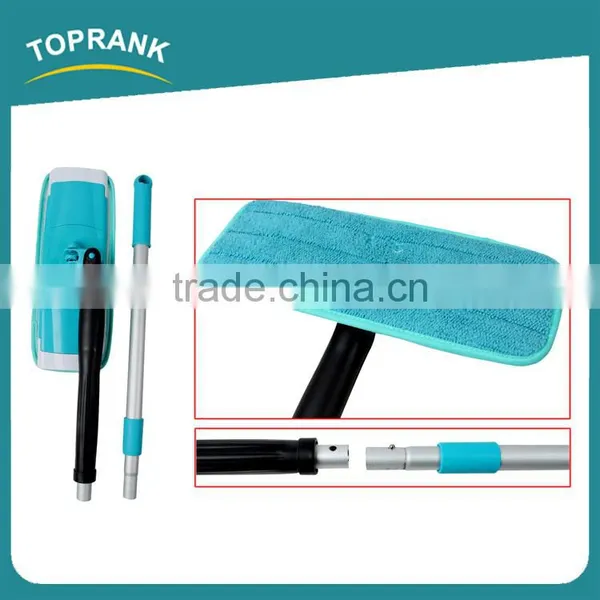 Toprank Floor Mop Cleaning Aluminium Handle Swift Microfiber Flat Catch Mop Squeeze Twist Mop photo-2