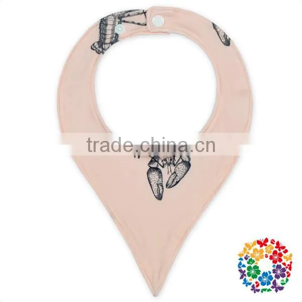 Baby Unisex Animal And Fruit Print Drooling And Teething Baby Bibs Triangle photo-6