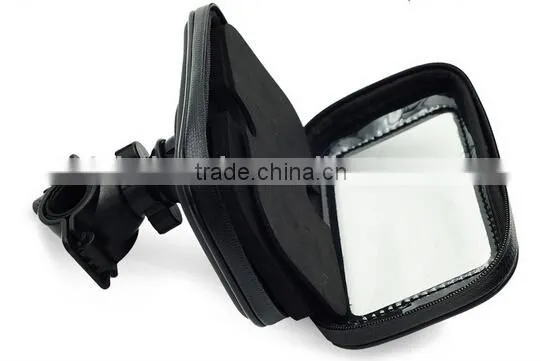 360 Degree Rotation Waterproof Case + Motorcycle Bicycle Handlebar Phone GPS Holder Mount for All 4-5" 5-6" Cell Phone 62688-L photo-6