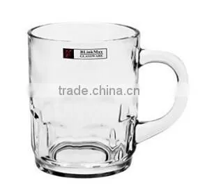 Customized Printing Glass Water Cup With Handle photo-2