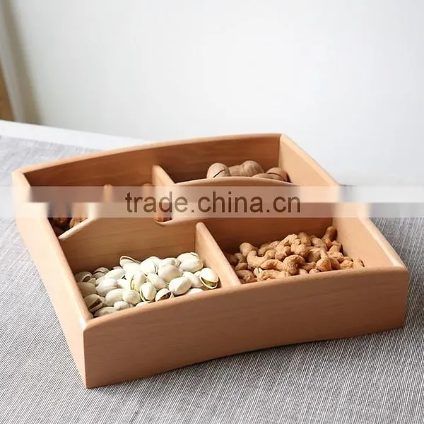 High Quality and Cheap Clear Wooden Storage Box for Nut and Candy photo-5