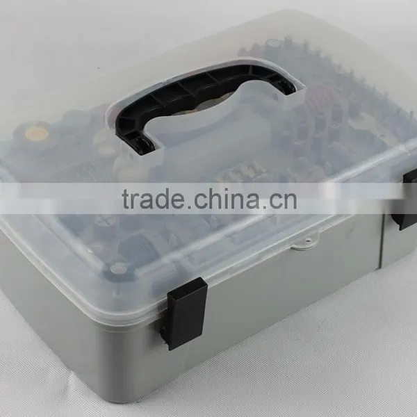 GS CE ETL 135w 217pcs Hand Power Small Mini Grinder Kit Portable Hobby Rotary Electric Grinder Tool Set photo-3