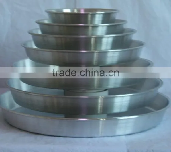 LY Aluminum Sanding Middle-deep Round Trays photo-2