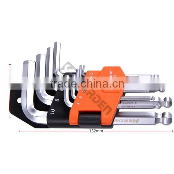 9 PCS SHORT BALL KEY WRENCH photo-2