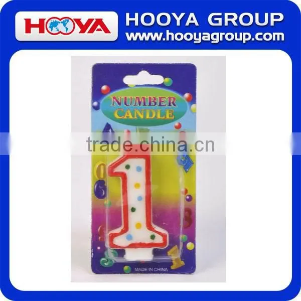 The First Year Old Letters Birthday Cake Candle
