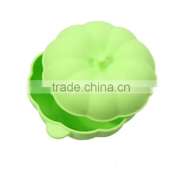 Funny Fruit Pumpkin Shaped Bowls Microwave Safe Silicone Bowls photo-2