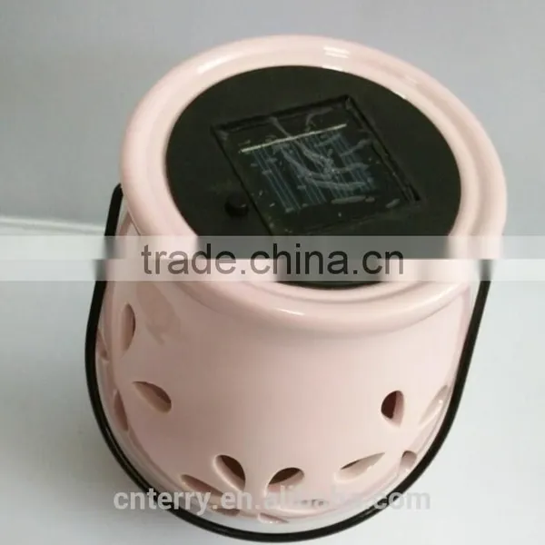 2015 Newly Launched Ceramic Solar Petals Lamp photo-4