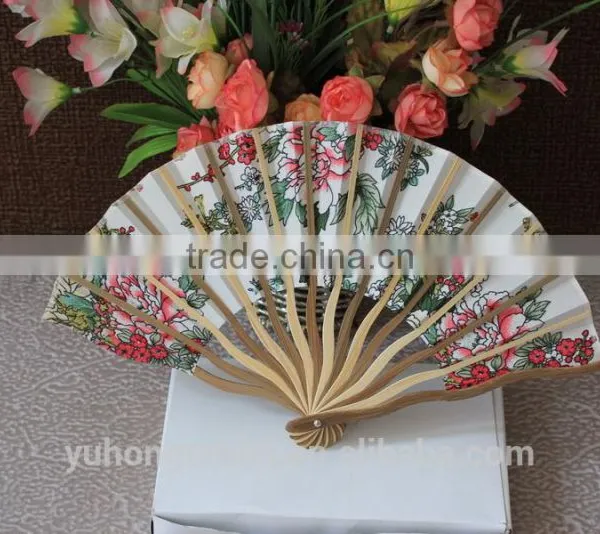 High Quality Bamboo Hand Japanese Fan photo-2