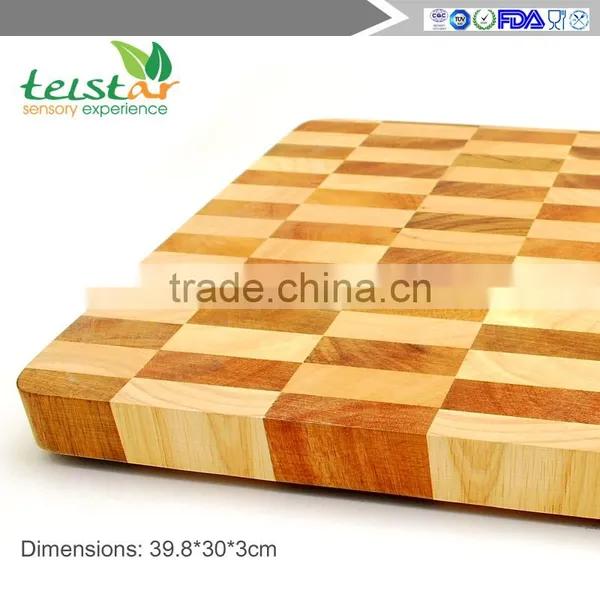 Factory Direct Sales of High-grade Rubber Wood Family Kitchen Chopping Board photo-4