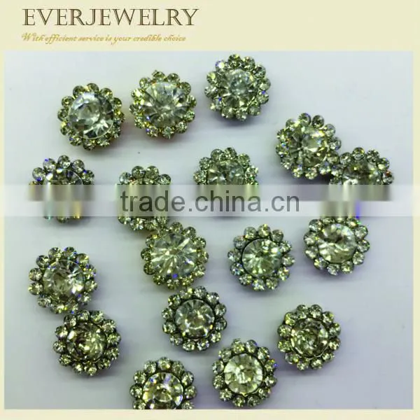 Shimmering Flower Crystal Colorful Glass Sewing Stone photo-3