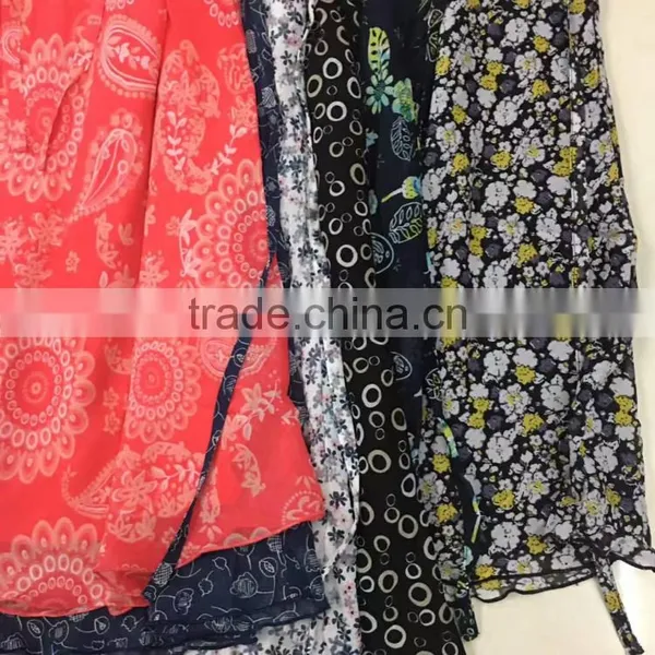 Ladies Cheap Stocklots Printed Short Skirt photo-5