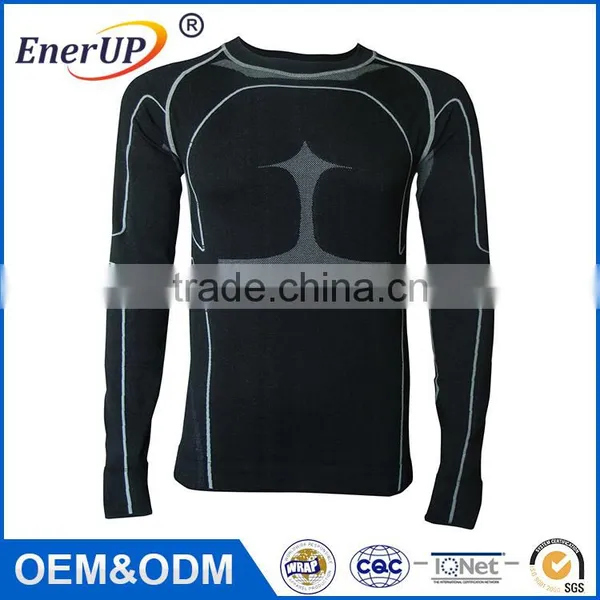 High Performance Compression Seamless Cycling Men Shirt photo-5