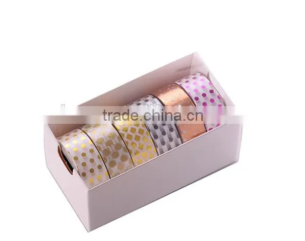 Pokla Dot Foil Washi Paper Tape photo-2