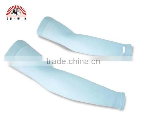 Best Quality Cool Elastic Outdoor Imprinted Compression UV Arm Sleeves photo-4
