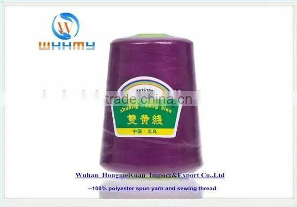 Factory Directly Sale High Quality Polyester Sewing Thread photo-2
