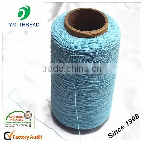 Manufacturing 100% Polyester Covering Rubber Yarn