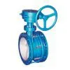 CAST IRON OR DUCTILE IRON HIGH PROFORMANCE DOUBLE ECCEN DOUBLE FLANGED BUTERFLY VALVE photo-2
