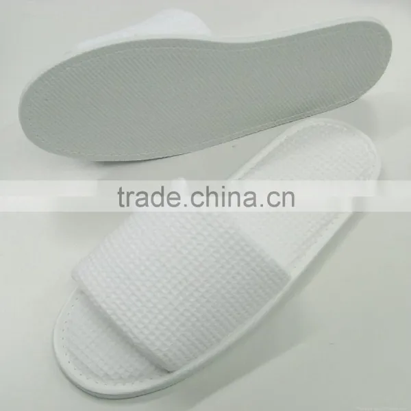 Winter Warm Washable Hotel Slipper Made by Waffle Thick Sponge Eva Sole Slipper photo-3