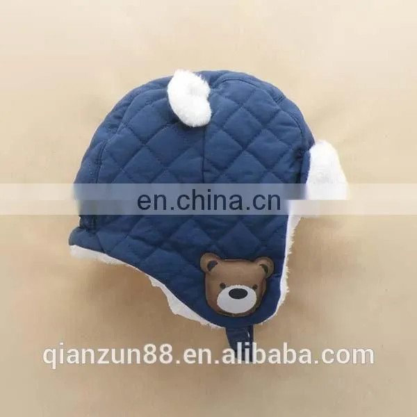 Baby Winter Hat With Earflaps/Baby Hat Fashion Snow Cap photo-3
