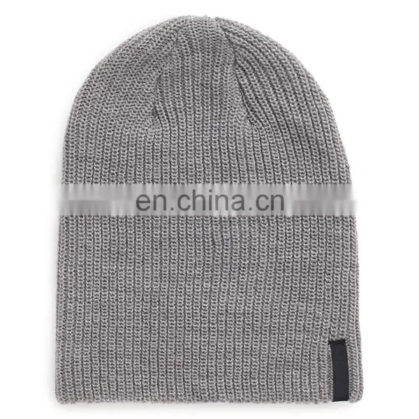 Fashion Beanie Gray Fibril Embroidery Quality Made in VietNam