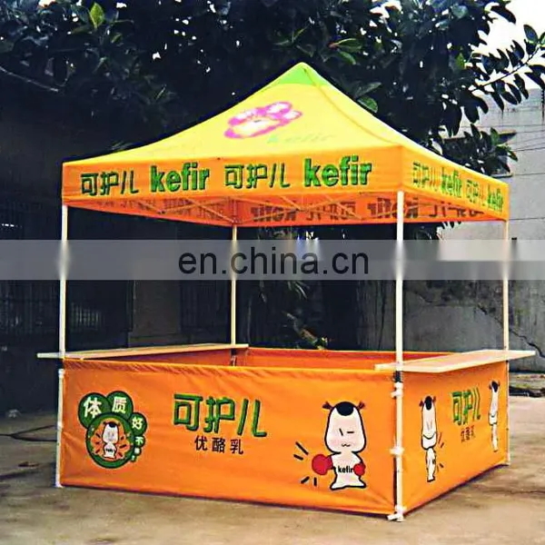 Garden Metal Aluminum or Iron Frame Gazebo folding Tent For Advertising or Camping