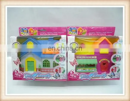 Hot Sell Kids Plastic Toy Villa
