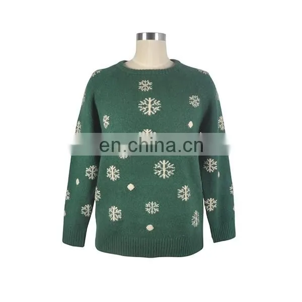 Winsun Fashion Girls Snow Design Sweater For Christmas 2016