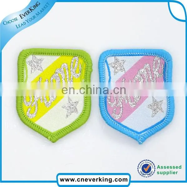 China Factory Wholesale Customized Printing Patch Woven Patch for School Uniform photo-2