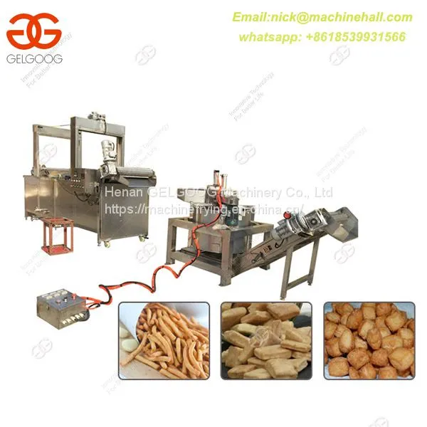 Industrial Fried Snack Food Frying Production Line/High Efficiency Fried Peanut Production Line photo-2