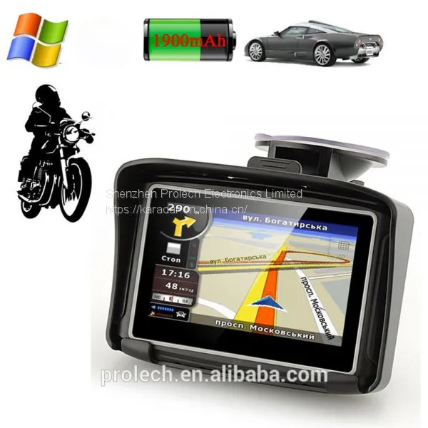 4.3 Inch Mini GPS Navigation For Scooter photo-4