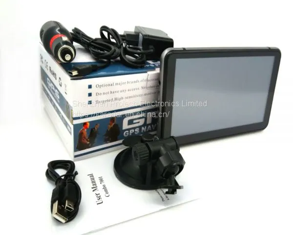 MTK 7 Inch GPS Navigation With Europe Map