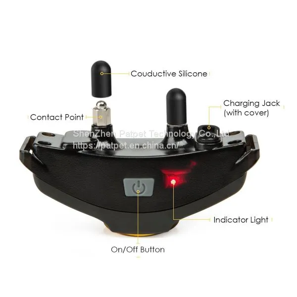 Patpet New Waterproof Remote Controlled Electric Pac Dog Training Collar photo-2