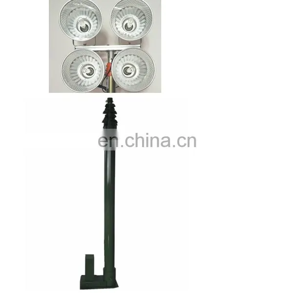 Electric and Manual Mobile Light Tower Mast 35m photo-2