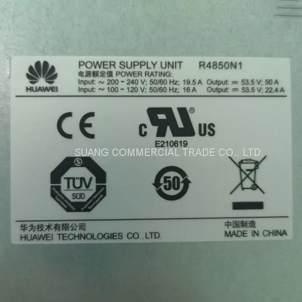 Новые оригинальные модули выпрямителя питания Huawei R4850N1 R4850N photo-5