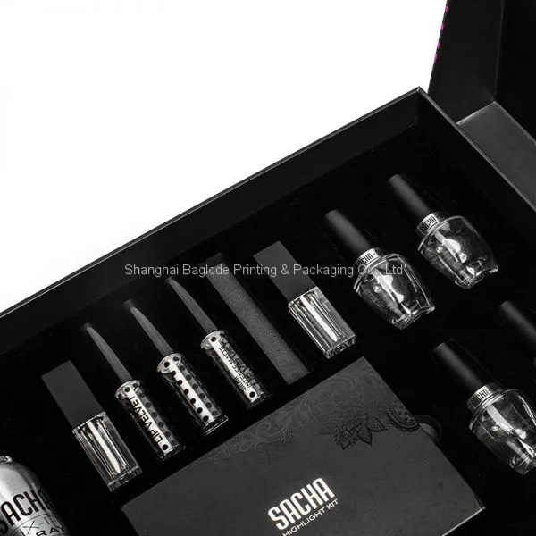 Wholesale Logo Printed Luxury Custom Cosmetics Box With Insert photo-4