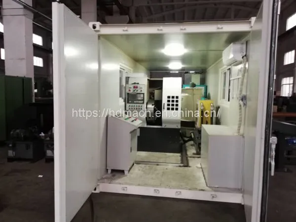 Movavle hardbanding machine