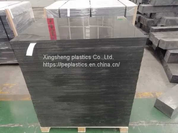 Black Color Hdpe Plastic Board 4 Feet x 8 Feet photo-2