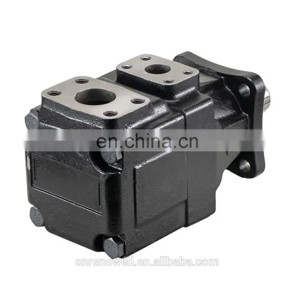 Russia Hot Selling PTO Drive Factory Supplier T6GC T7GB Single Hydraulic Vane Pump photo-5