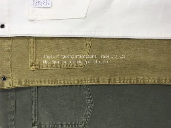 94%Cotton 4%Polyester 2%Spandex Slub Twill photo-3