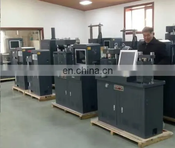 YAW-2000D Concrete Compression Tester Engine and Procedure photo-6