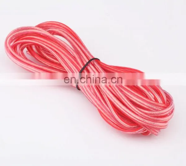Car Amplifier Wiring Kits 16GA Transparent Speaker Cable for Car Subwoofer photo-6