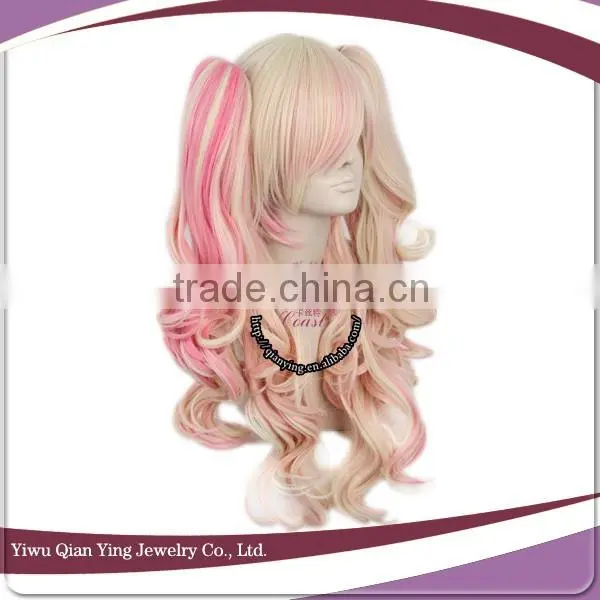 Hot Selling Japanese Hatsune Miku Lolita Pink Ponytail Cosplay Wig photo-3