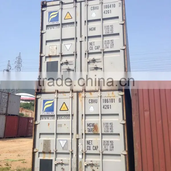 Inexpensive 40GP Second-hand Cargo Worthy Shipping Container for Sale photo-3