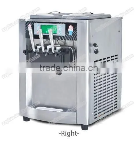 CE Hot Sale 3 Flavors Soft Serve Ice Cream Machine ,Commercial Ice Cream Making Machine For Sale photo-3