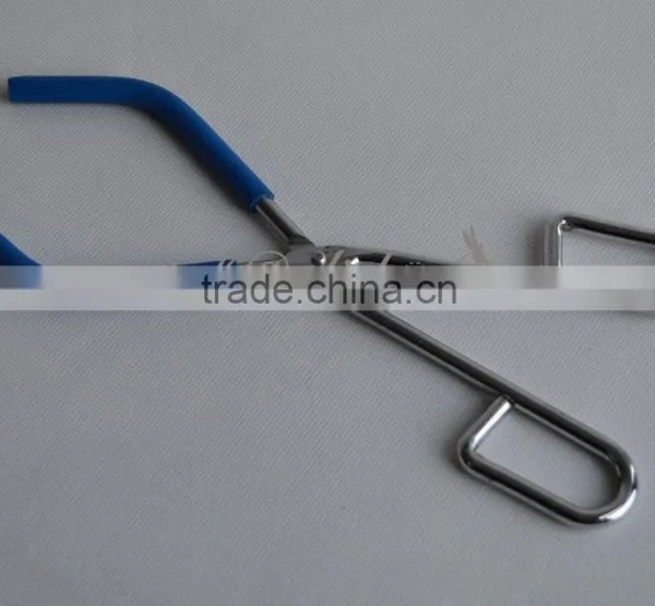 9" Flask Tongs, Homebrew