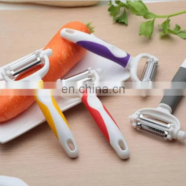 High Quality Plastic Handle Three Blade Peeler photo-5