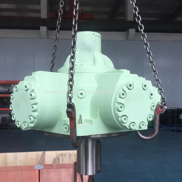 Low Speed High Torque Radial Piston Staffa Hydraulic Motor Hmc325- Q-310-200 - F4 -C1 photo-5