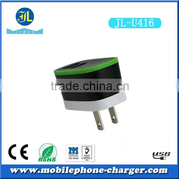 USB Wall Charger 5v 1000mA 2 USB Charger Ports 2.1A Smartphone photo-3