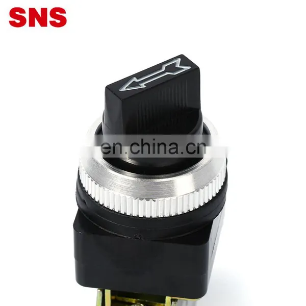 SNS MOV Series Aluminum Alloy Pneumatic Hand Control Air Mechanical Valve With Push Button photo-4