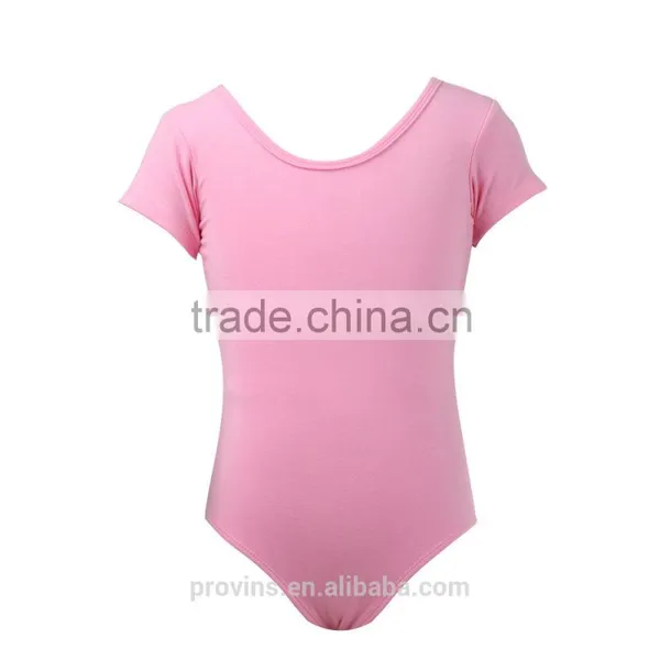 Bowknot Back Spandex Red Kids Ballet Leotards photo-4